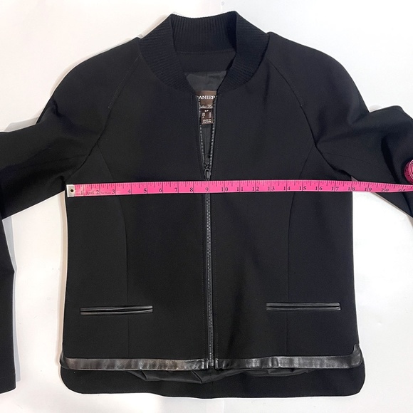 Danier Black Jersey Knit Blazer Sz S - Picture 12 of 15